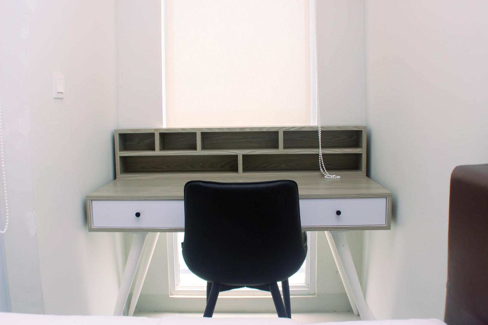 Apartemen Homey And Minimalist At Vasanta Innopark By Travelio